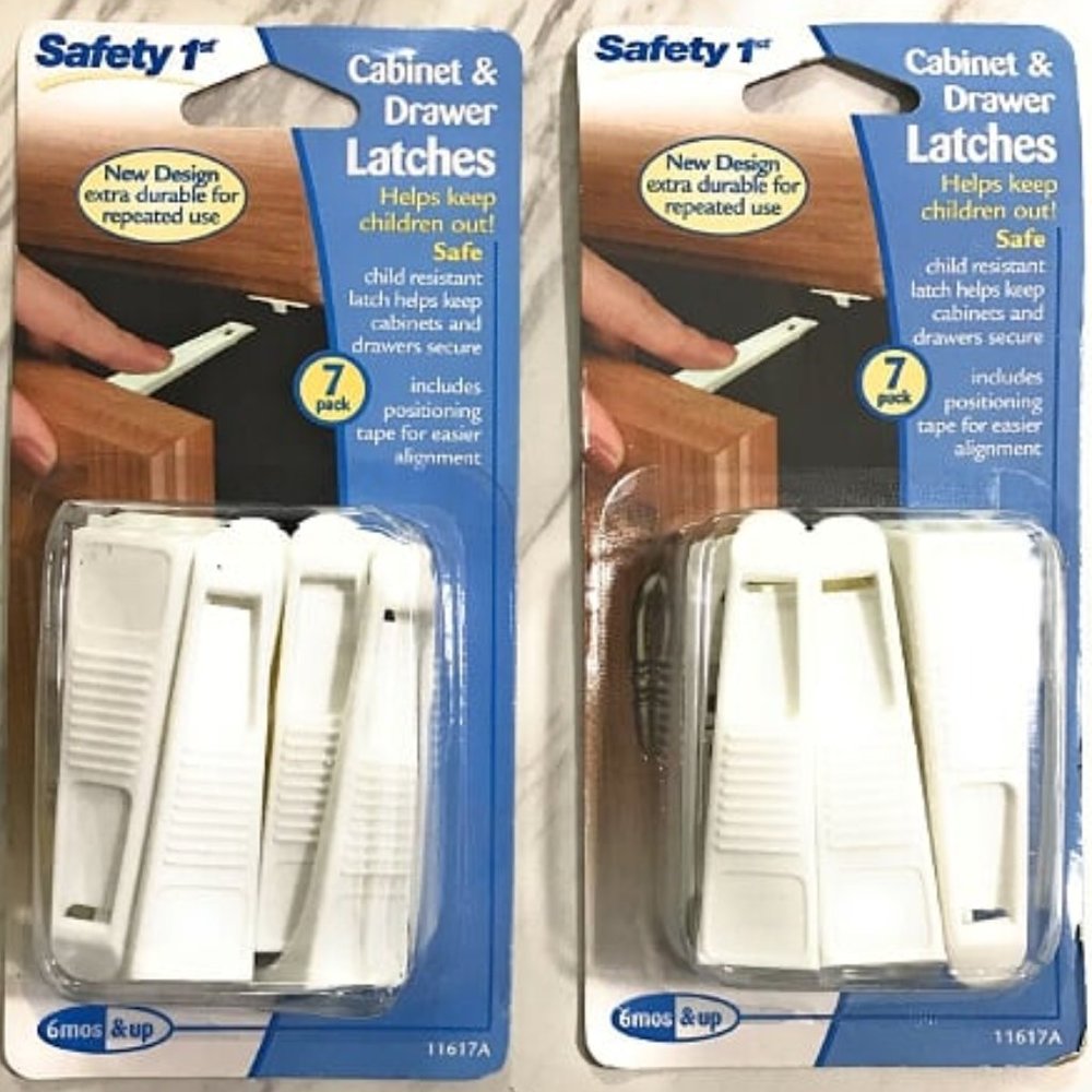Safety 1st Cabinet and Drawer Latches 7pack